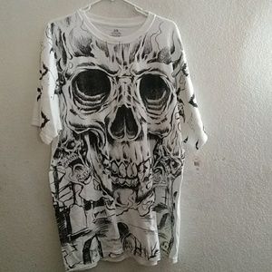 Men's Graphic Skeleton T-Shirt